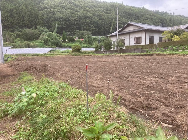 津久井さち子2整地後